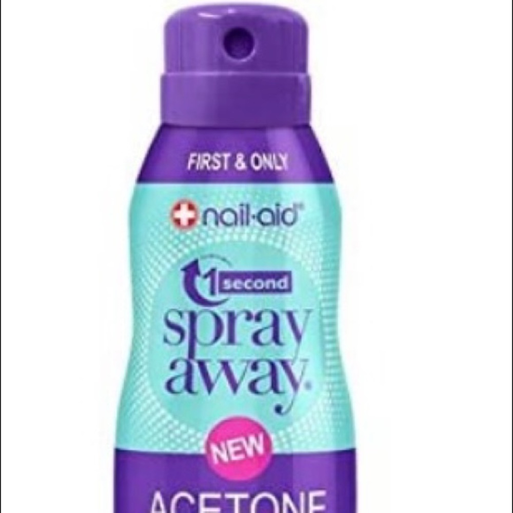 - 1 SECOND SPRAY AWAY - ACETONE - KERATIN & COCOA BUTTER